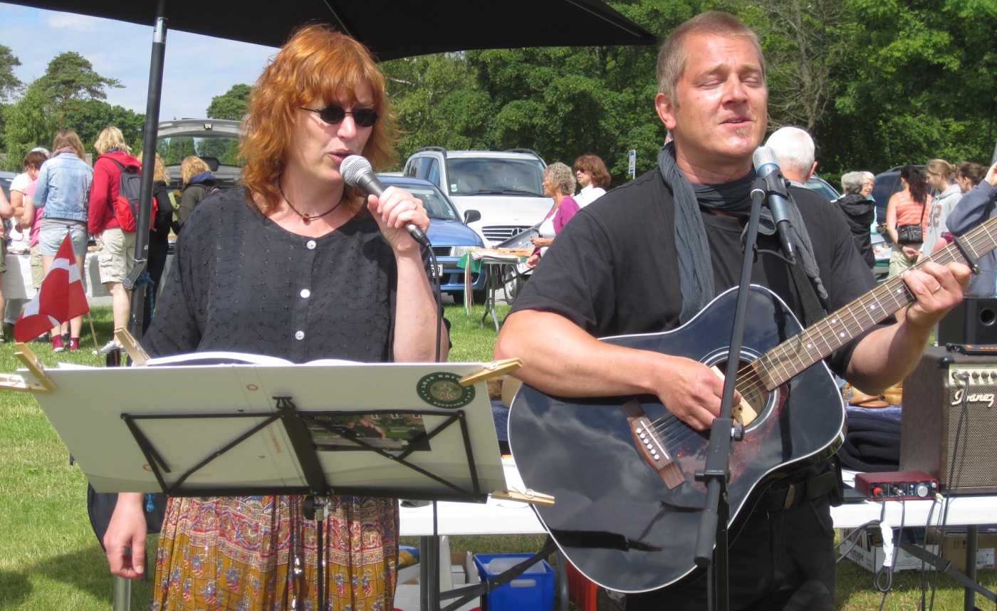 In Dänemark auf der Insel Læsø auf dem Marktplatz